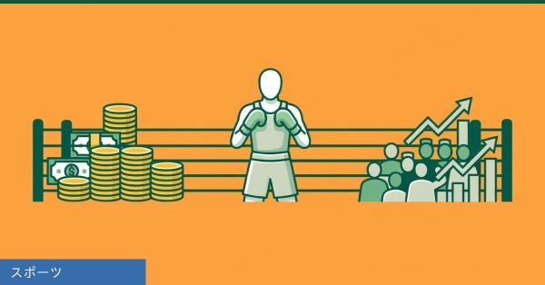 ボクシングが格闘技の中で最も収入を得る背景(スポーツ)